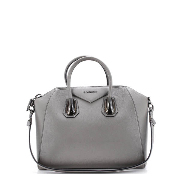 Givenchy Medium Antigona Bag Leather and Kenya Metal - Picture 1 of 6